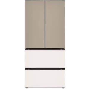 LG전자 LG 디오스 오브제 김치냉장고 491L 글라스 Z494GCB151S (브라운/베이지) 지역별차등