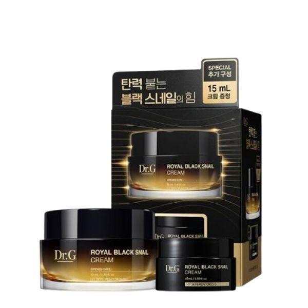 <b>닥터</b>지 <b>닥터</b>지 <b>로얄</b> 블랙 스네일 달팽이 크림 50ml+15ml