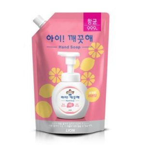 아이깨끗해 핸드워시 리필 600ml 레몬향
