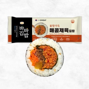 [올곧] 바바 매콤제육김밥 10줄 기획구성 (230g x 10개)