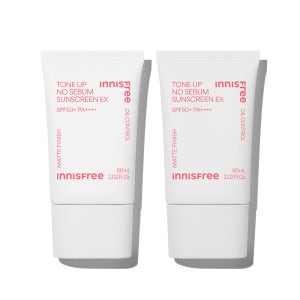 이니스프리 톤업 노세범 선스크린 EX SPF50+ PA4+ 60mL 2개