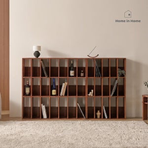 비트 플러스 깊은 원목 3단 LP형 책장 700 5x3_E158