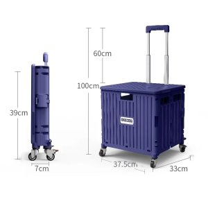 HOMSMART 장보기 슈퍼마켓 쇼핑 카트