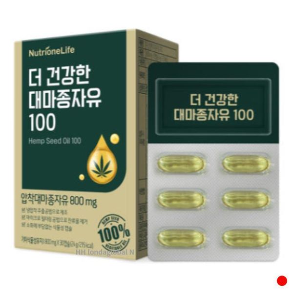 [기타] 뉴트리원 더 건강한 대마종자유 100 식물성 30캡슐