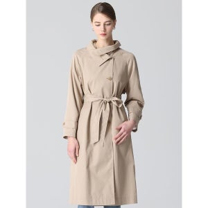 [쉬즈미스]  더블린 투웨이카라 벨티드 트렌치코트 (택가격: 428000원)