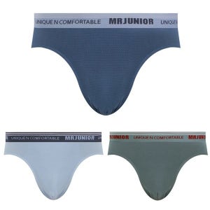 [하프클럽]쿨팬티 남성 주니어 청소년 삼각팬티 브리프 3매세트