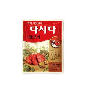 다시다 CJ 백설 쇠고기다시다 1kg