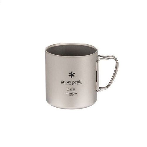 Snow Peak Titanium Single Wall 450 Mug (스노우피크 티타늄 싱글월 450 머그)