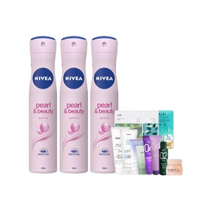 니베아 데오드란트 펄 앤 뷰티 스프레이 x 3개 + 1종