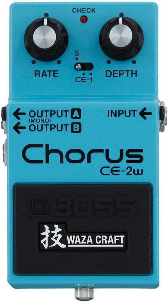 BOSS 보스 코러스 이펙터 와자 크래프트 WAZA CRAFT 시리즈 CE-2W