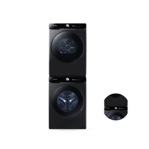 삼성전자 AI 세탁기+건조기 21/21kg+상단 설치 키트 WF21DG6650BV2T