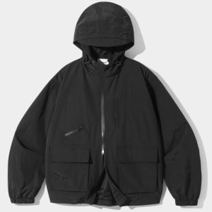 [디미트리블랙] ASI 2WAY 어센틱 후드 윈드브레이커 자켓_블랙 DBBF8jk10BK