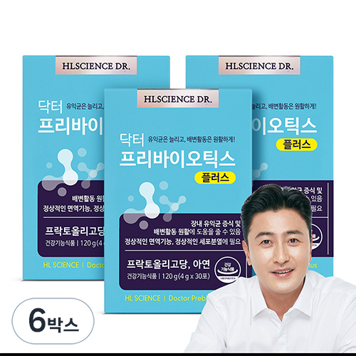 <b>에이치엘사이언스</b> 닥터프리바이오틱스 플러스 유산균 30p