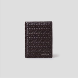 빈폴액세서리 빈폴ACC 프리미엄 가죽 메쉬 카드지갑 - 브라운 BE52A3M07D