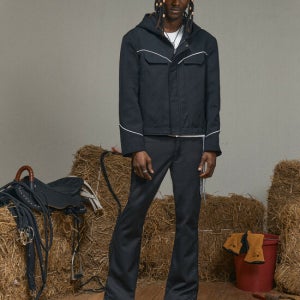 더써든랩 Hoodie Ranch Wool Jacket