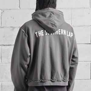 더써든랩 A Ω Applique Embroidery Hoodie