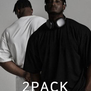 2 PACK 루즈핏 숏슬리브 4color
