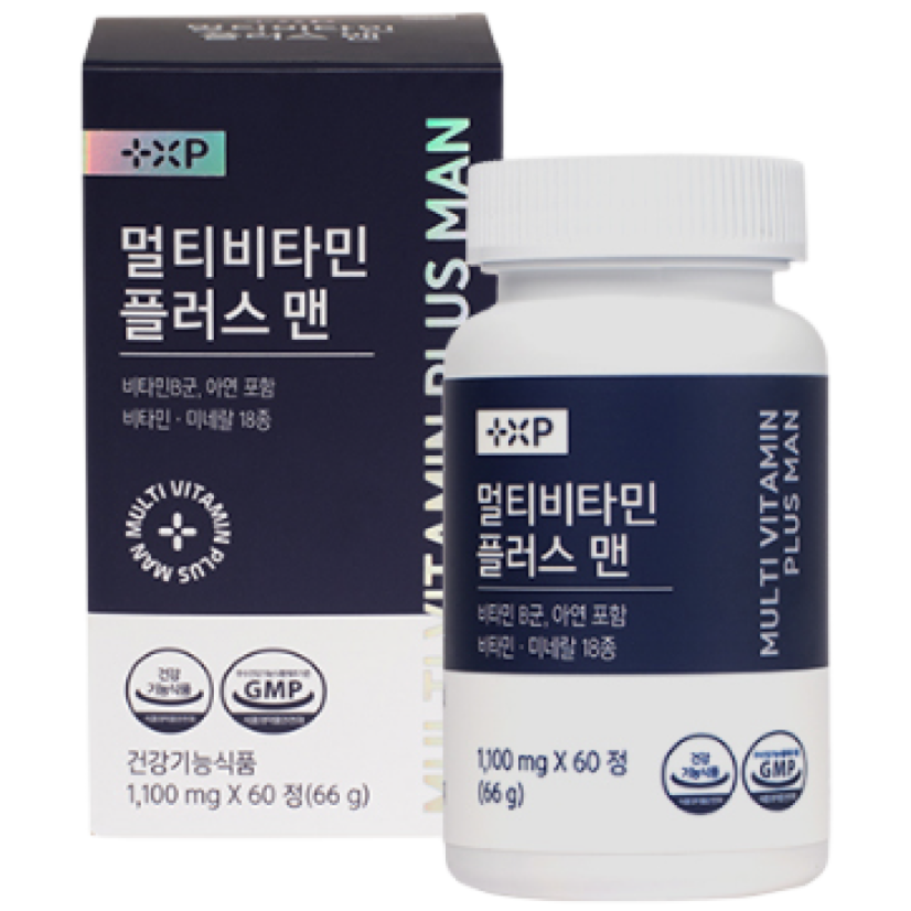 하루 한정으로 챙기는 26가지 남성맞춤 멀티비타민 미네랄 <b>아미노</b> 산 <b>포르테</b>  1세트  60정