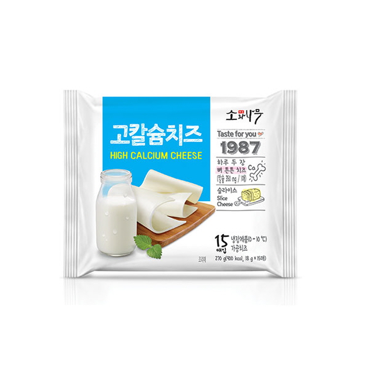소와나무 고칼슘치즈 성분 분석