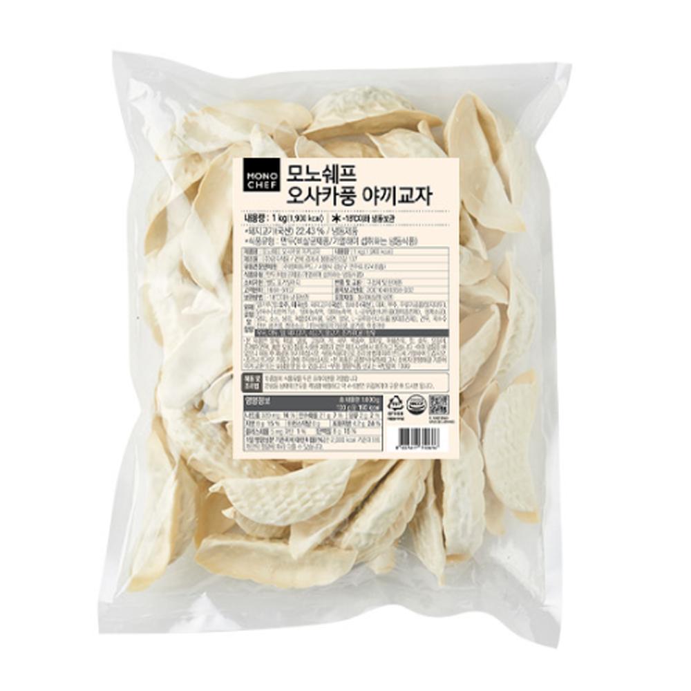 엄지식품 모노쉐프 오사카풍 야끼교자