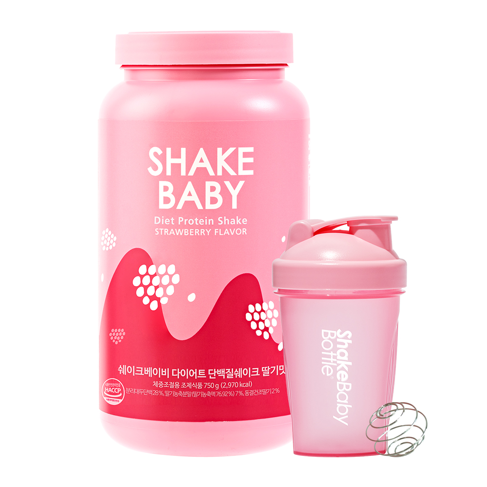소울네이처푸드 쉐이크베이비 다이어트 단백질쉐이크 딸기맛 , 750g, 1개