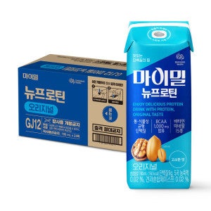 대상웰라이프 마이밀 뉴프로틴 오리지널 190ml 24입 x 1박스