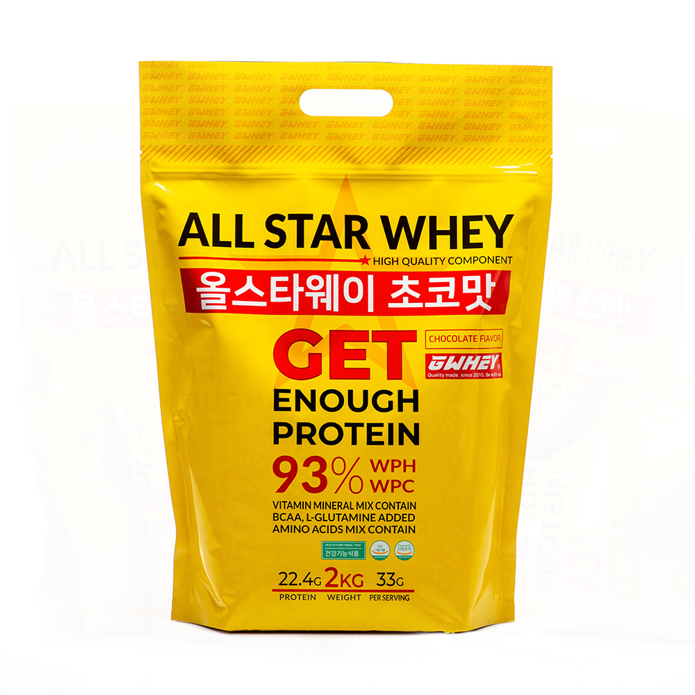 진명뉴트리션 지웨이 올스타웨이 단백질 분말 초코맛 , 2kg, 1개