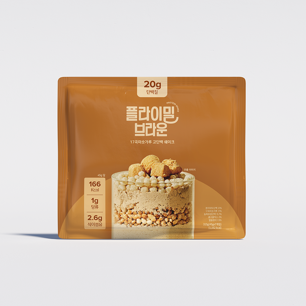 스포츠바이오텍 플라이밀 브라운 45g  7포, 1개
