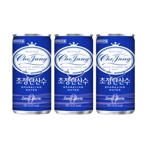 일화 초정탄산수 플레인 190ml/ 40캔