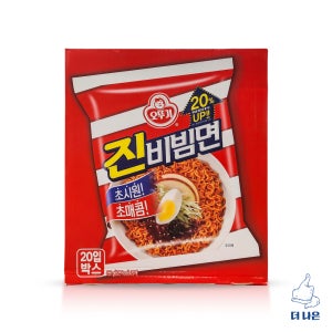 오뚜기 오뚜기 진비빔면 156g x 20입