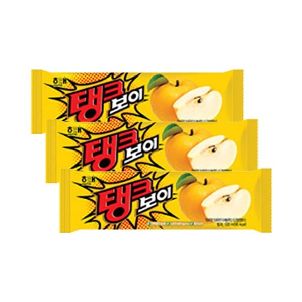 아이스 해태 탱크보이 배 튜브 아이스크림