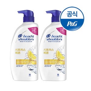 헤드앤숄더 헤드앤숄더 시트러스 레몬 샴푸 750ml 2개