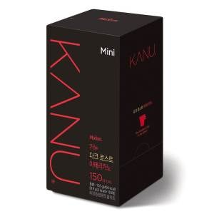 맥심 카누 미니 다크 로스트 커피 0.9g x 150스틱 x 6박스