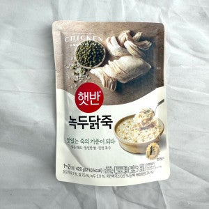 햇반 CJ 햇반 소프트밀 녹두닭죽 420g x6개 비비고 죽