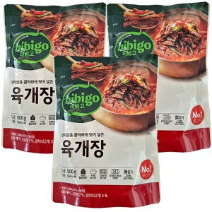 비비고 비비고 육개장 500gX3개