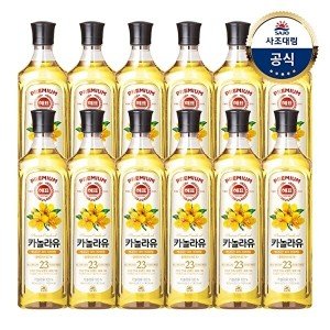 사조해표 사조대림 사조대림 해표 카놀라유900ml x12병