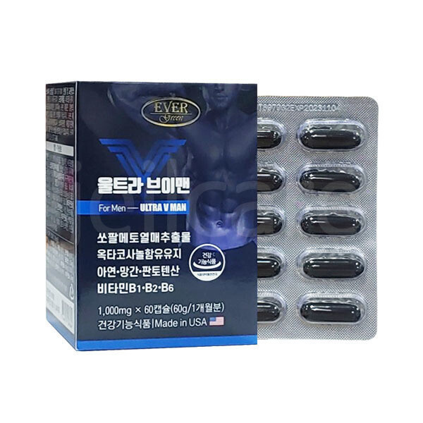 <b>에버그린</b> 울트라 브이맨 60캡슐