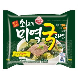 오뚜기 오뚜기 쇠고기 미역국라면115gx20봉지 무료배송