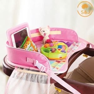 자동차 카시트 유모차 트레이 수납 키즈 아기 유아
