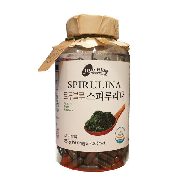 트루블루 트루블루 <b>스피루리나</b> 500mg x 500캡슐 코스트코