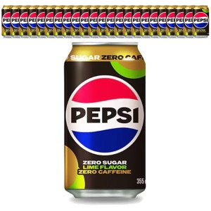 롯데칠성 롯데 펩시콜라 제로슈거 라임 제로카페인 355ml x 24캔