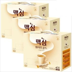맥심 맥심 화이트골드 커피 믹스 400T x 3개 총 1200개