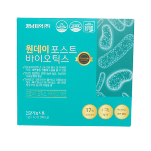 경남제약 원데이 포스트 바이오틱스 비타민D 아연 함유