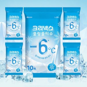 크리넥스 크리넥스 쿨링 물티슈 10매 x 5개