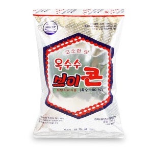 진한제과 진한 옥수수 브이콘 100g  x 10개