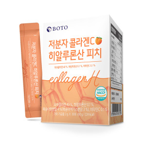 보뚜 <b>저분자 콜라겐C 히알루론산 피치</b> 30포 1박스