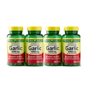 Spring Valley <b>스프링</b>벨리 무취마늘 1000mg 100정 4개