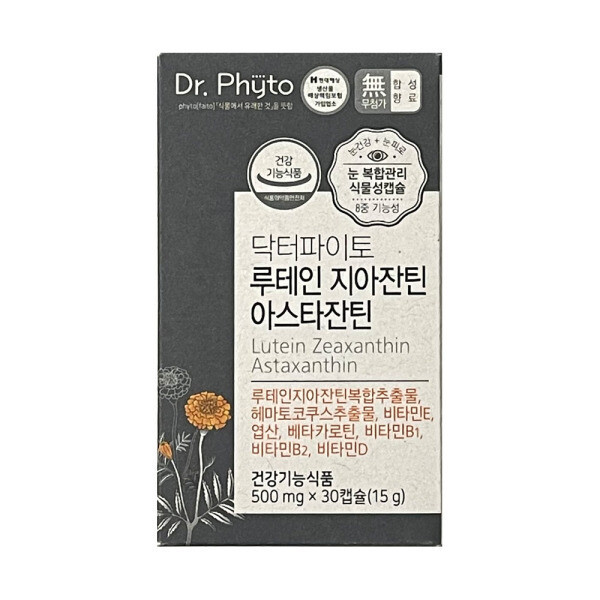 닥터파이토 닥터파이토 루테인 지아잔틴 아스타잔틴 500mg x 30캡슐