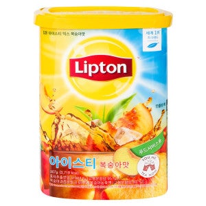 립톤(유니레버) 립톤 아이스티 복숭아맛 907g x 12개