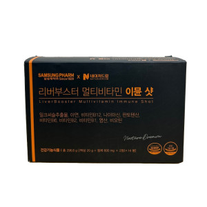 <b>네이처드림</b> 삼성제약 리버부스터 멀티비타민 이뮨샷 14병 수험생 <b>직장인</b>